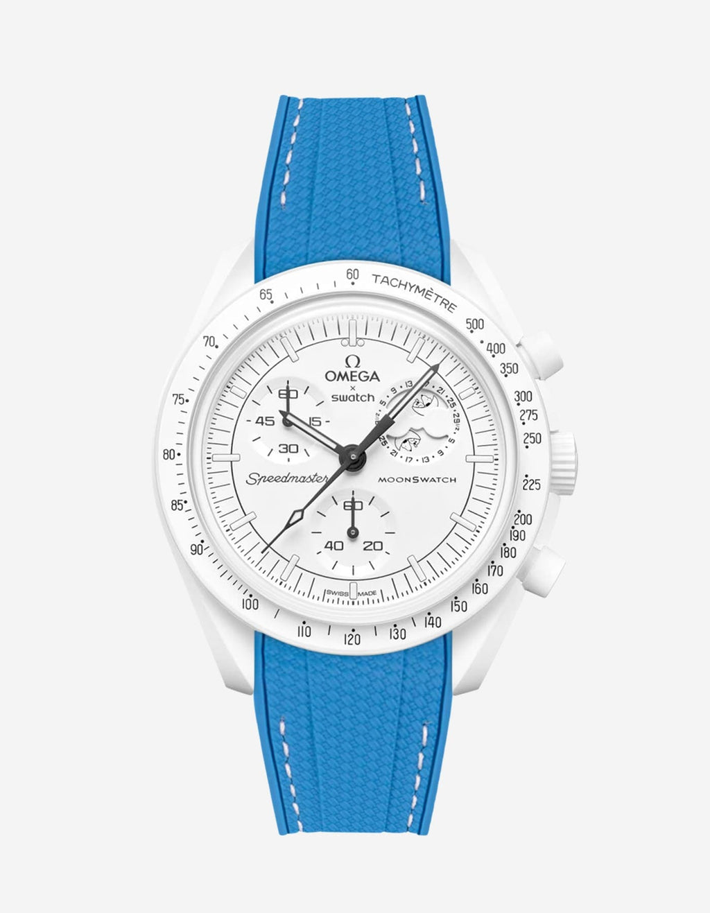 MoonSwatch Mission to the Moon Phase (Rubber Strap) - OM Luxury