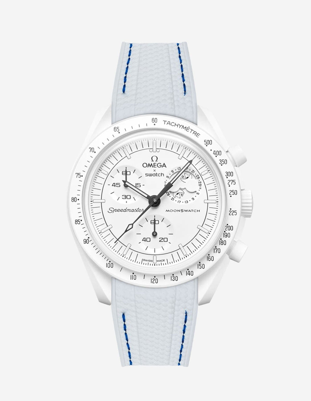 MoonSwatch Mission to the Moon Phase (Rubber Strap) - OM Luxury