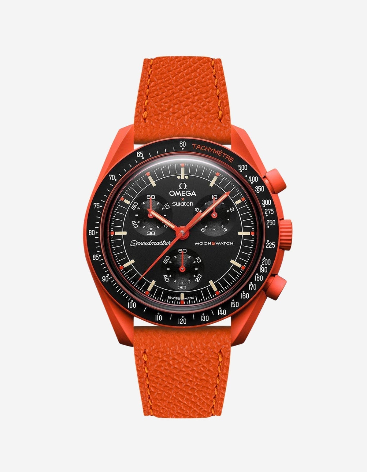 Mission to Earth - Lava (Leather Strap) - OM Luxury